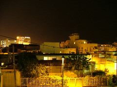 Ausblick aus der Wohnung von Meike und Omer