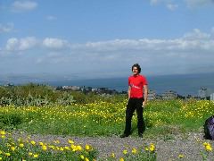 Henning vor dem Kinneret