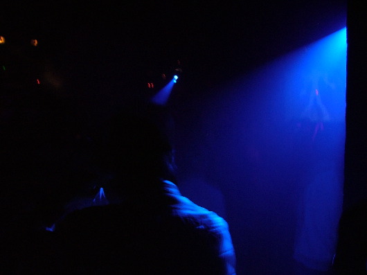 Blue lighs till dawn