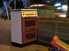 Backofen an der Ben Gurion