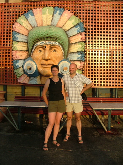 Zwei Indianer aus Linden