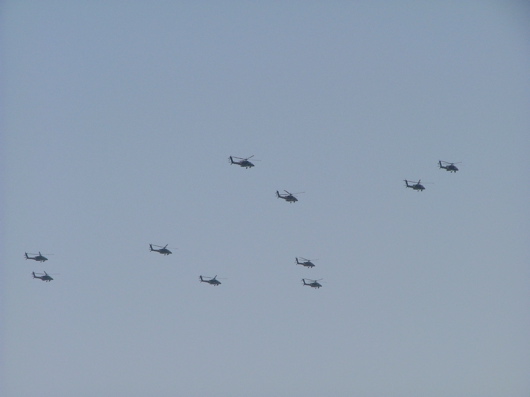 und dar&uuml;ber 12 Hubschrabbschrabb