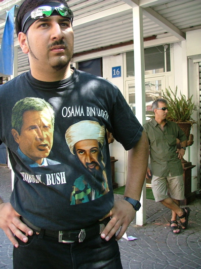 ... oder Fans von Osama und Georg