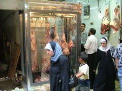 und Fleisch ohne Ende!