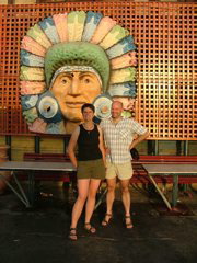 Zwei Indianer aus Linden