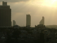 Abendsonnengegenlicht