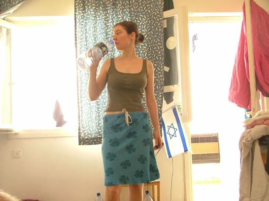 Inoffizielles Werbefotoshooting f&uuml;r israelisches Mineralwasser