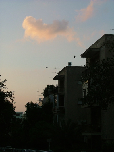 Nur eine bunte Wolke tr&ouml;stete mich, als Sara wegflog