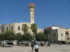 Manger Square in Bethlehem