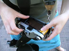 mit gutem alten 35mm-Film