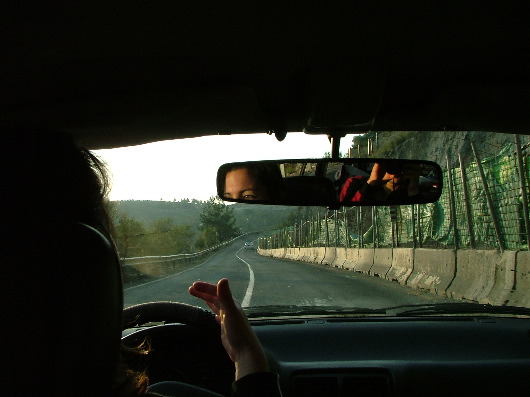 R&uuml;ckfahrt durch die H&uuml;gel bei Jerusalem