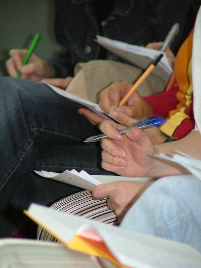 &Ouml;sterreicherische LehrerInnen beim arbeiten.