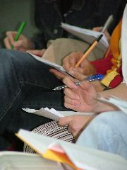 &Ouml;sterreicherische LehrerInnen beim arbeiten.