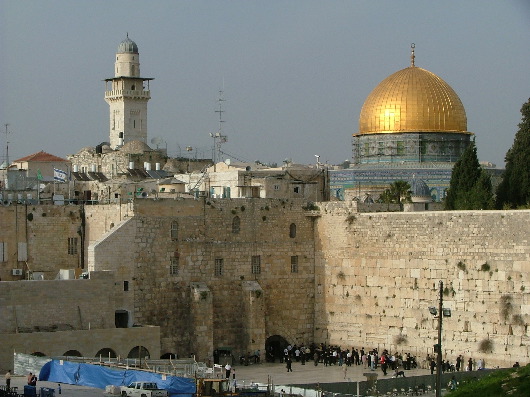 Felsendom, Klagemauer