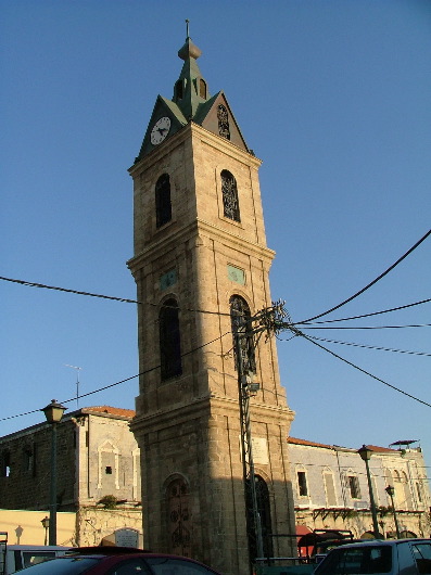 Osmanischer Uhrenturm in Jaffa