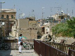 &Uuml;ber den D&auml;chern des Marktviertels