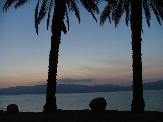 Sonnenaufgang am Toten Meer