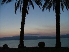 Sonnenaufgang am Toten Meer