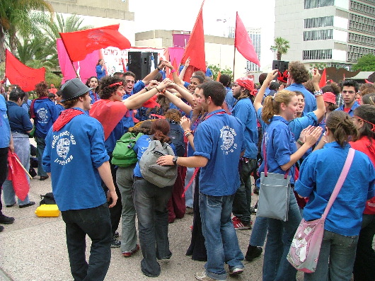 Spa&szlig; haben am 1. Mai, auch ohne Pflastersteine