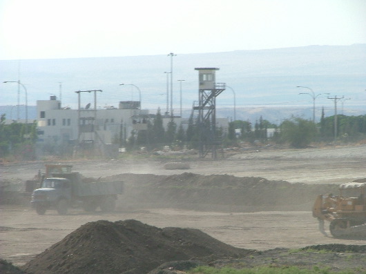 Grenzanlagen zum Heiligen Land